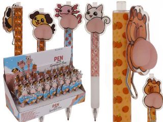 Obrázek z Pero se zvířátkem 14cm, 4dr (36) 